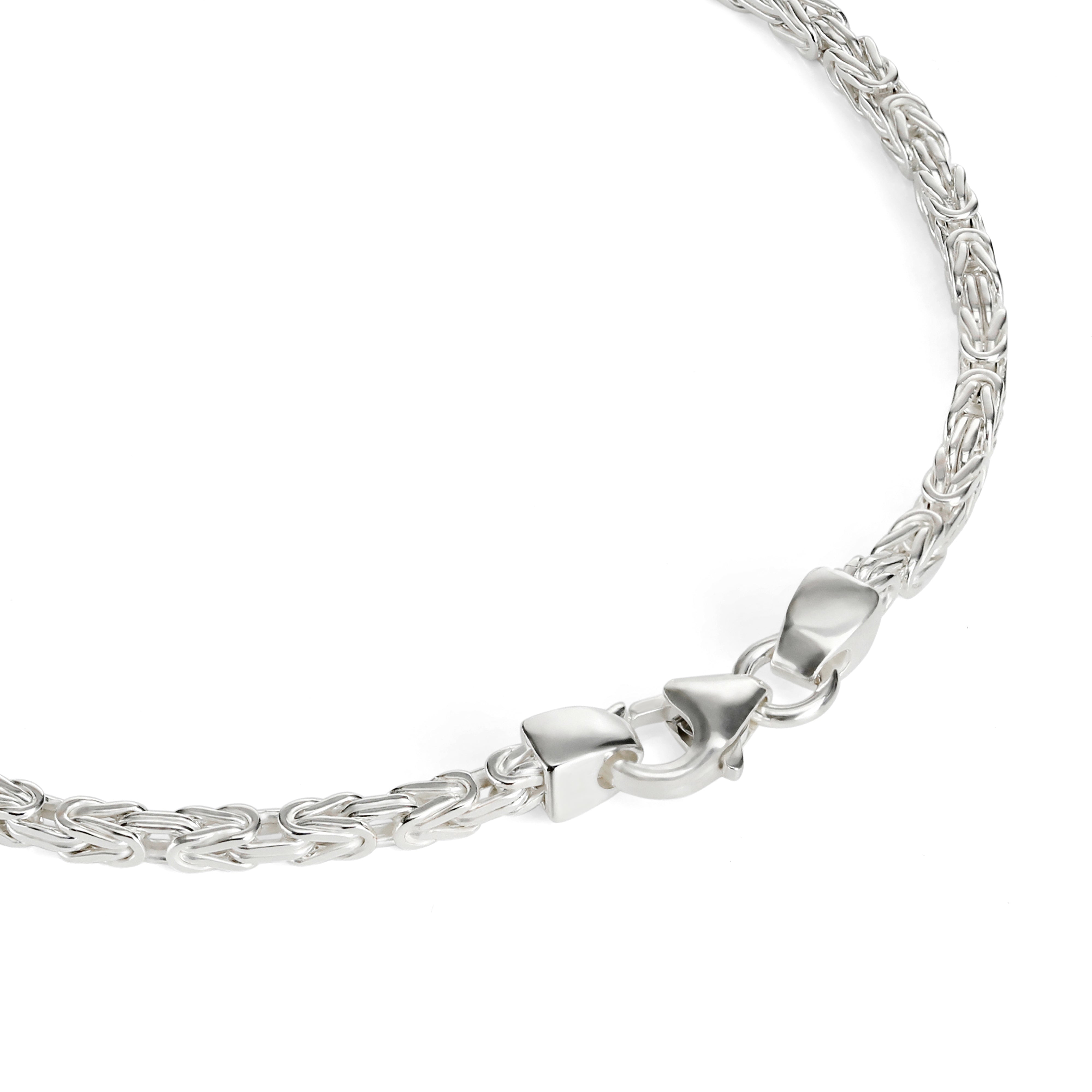 Königskette 2mm breit - 925er Silber