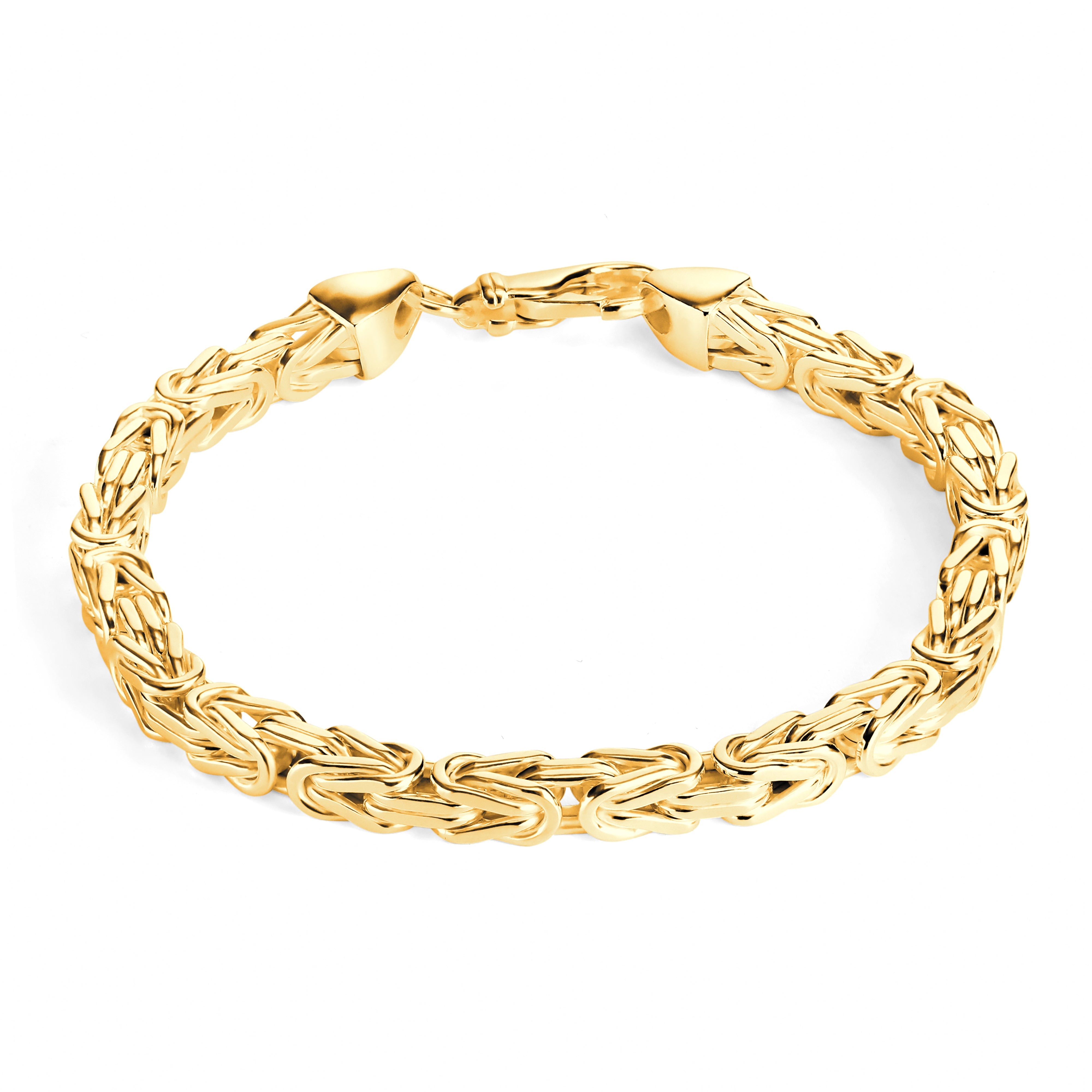 Königsarmband 4,8mm breit - 585er Gold