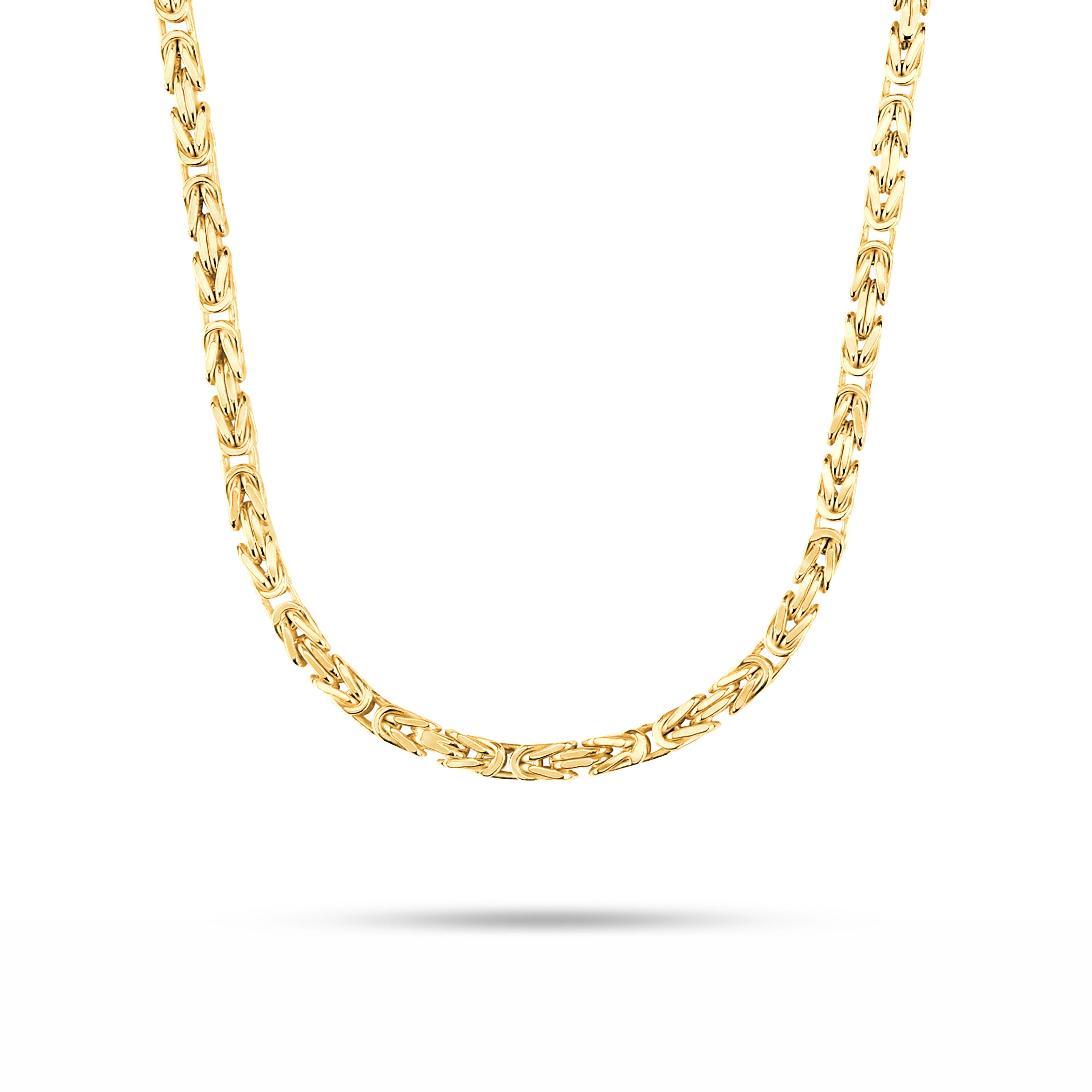 Königskette 4,8mm breit - 585er Gold