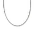 Curb chain 1.4mm + 2.8mm - 925 silver 