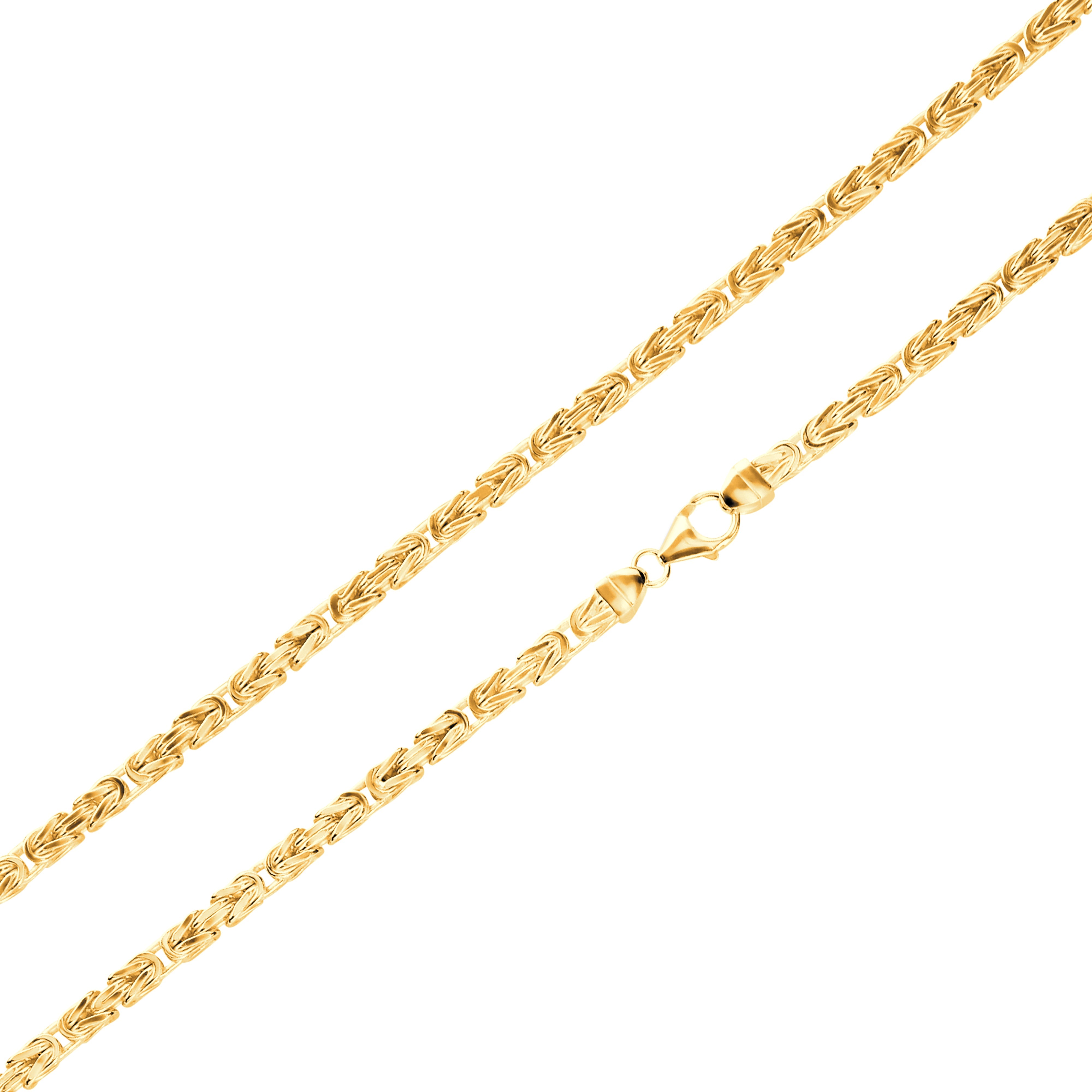 Königskette 6mm breit - 585er Gold