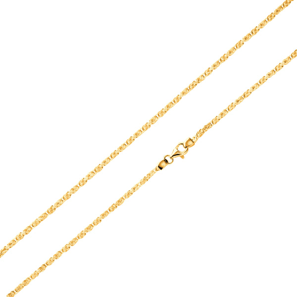 Königskette 2mm breit - 585er Gold