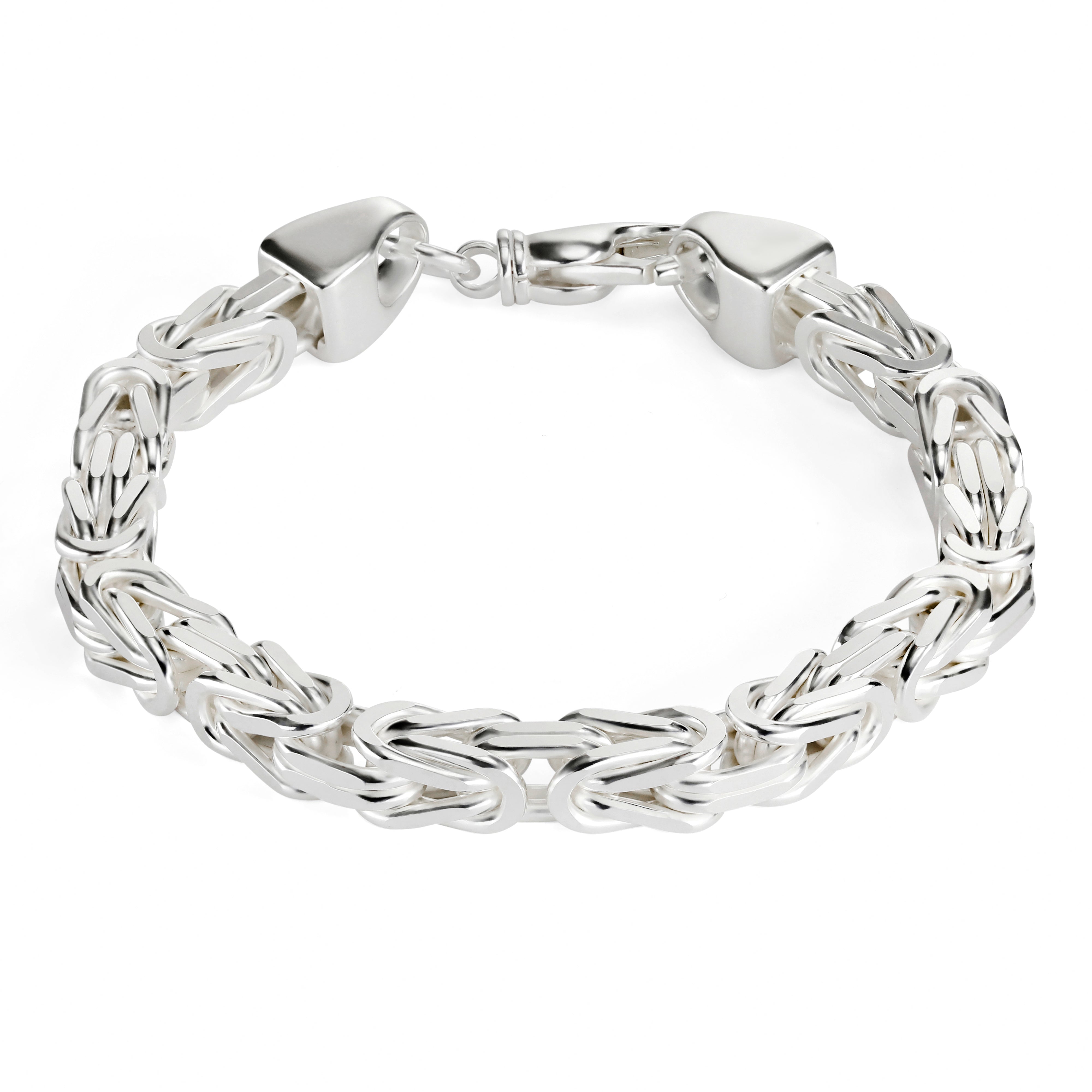 925 sterling store Silver King switch bracelet-22.5 cm